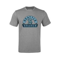 Seattle Kraken Levelwear Youth Little Richmond Banner Arch T-Shirt - Gray - NHL