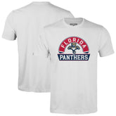 Florida Panthers Levelwear Youth Little Richmond Banner Arch T-Shirt - White - NHL