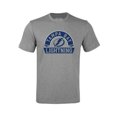 Tampa Bay Lightning Levelwear Youth Little Richmond Banner Arch T-Shirt - Gray - NHL