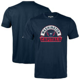 Washington Capitals Levelwear Youth Little Richmond Banner Arch T-Shirt - Navy - NHL