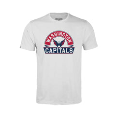 Washington Capitals Levelwear Youth Little Richmond Banner Arch T-Shirt - White - NHL
