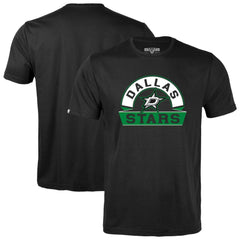 Dallas Stars Levelwear Youth Little Richmond Banner Arch T-Shirt - Black - NHL