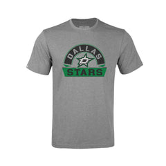 Dallas Stars Levelwear Youth Little Richmond Banner Arch T-Shirt - Gray - NHL