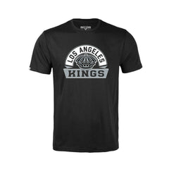 Los Angeles Kings Levelwear Youth Little Richmond Banner Arch T-Shirt - Black - NHL