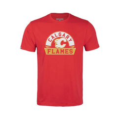 Calgary Flames Levelwear Youth Little Richmond Banner Arch T-Shirt - Red - NHL