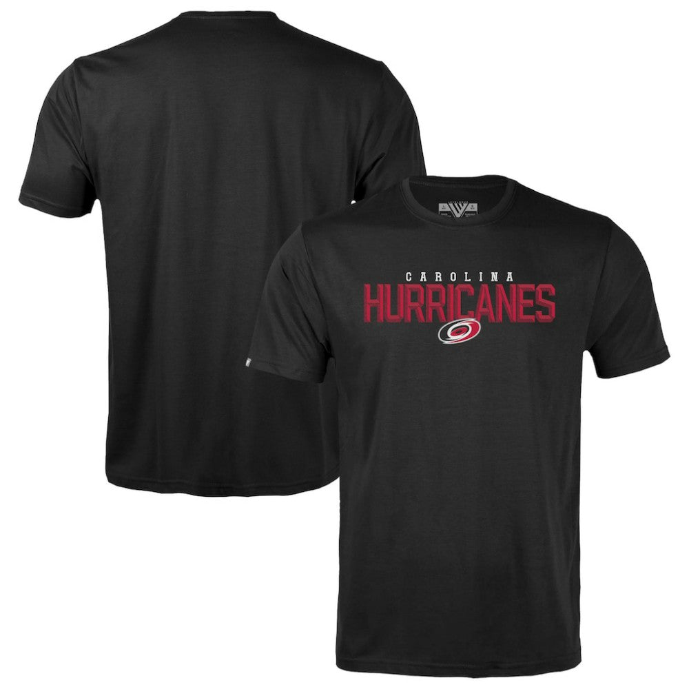 Carolina Hurricanes Levelwear Youth Little Richmond Carve T-Shirt - Black - NHL