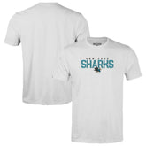 San Jose Sharks Levelwear Youth Little Richmond Carve T-Shirt - White - NHL