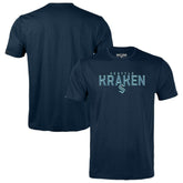 Seattle Kraken Levelwear Youth Little Richmond Carve T-Shirt - Deep Sea Blue - NHL