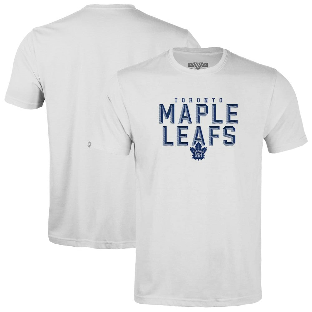 Toronto Maple Leafs Levelwear Youth Little Richmond Carve T-Shirt - White - NHL