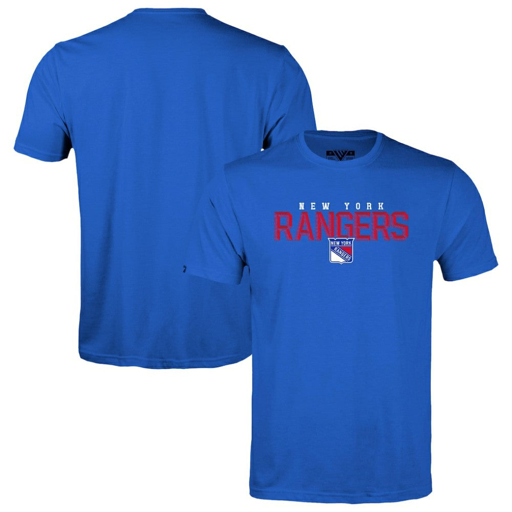 New York Rangers Levelwear Youth Little Richmond Carve T-Shirt - Royal - NHL
