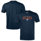 Edmonton Oilers Levelwear Youth Little Richmond Carve T-Shirt - Navy - NHL