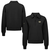 Nashville Predators Levelwear Women's Canmore Quarter-Zip Pullover - Black - NHL