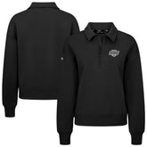 Los Angeles Kings Levelwear Women's Canmore Quarter-Zip Pullover - Black - NHL