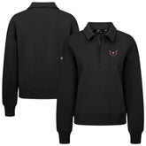 Washington Capitals Levelwear Women's Canmore Quarter-Zip Pullover - Black - NHL
