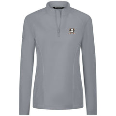Anaheim Ducks Levelwear Women's Upright Quarter-Zip Pullover - Gray - NHL