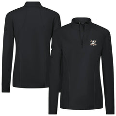 Anaheim Ducks Levelwear Women's Upright Quarter-Zip Pullover - Black - NHL