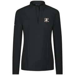 Anaheim Ducks Levelwear Women's Upright Quarter-Zip Pullover - Black - NHL