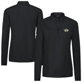 Nashville Predators Levelwear Women's Upright Quarter-Zip Pullover - Black - NHL