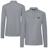 Minnesota Wild Levelwear Women's Upright Quarter-Zip Pullover - Gray - NHL