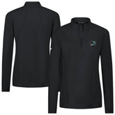 San Jose Sharks Levelwear Women's Upright Quarter-Zip Pullover - Black - NHL