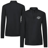 Los Angeles Kings Levelwear Women's Upright Quarter-Zip Pullover - Black - NHL