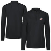 Carolina Hurricanes Levelwear Women's Upright Quarter-Zip Pullover - Black - NHL