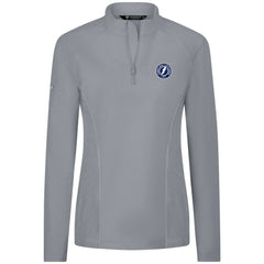 Tampa Bay Lightning Levelwear Women's Upright Quarter-Zip Pullover - Gray - NHL