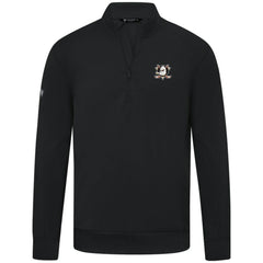 Anaheim Ducks Levelwear Upright Tri-Blend Quarter-Zip Pullover - Black - NHL