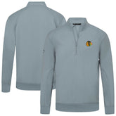 Chicago Blackhawks Levelwear Upright Tri-Blend Quarter-Zip Pullover - Gray - NHL