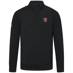 Florida Panthers Levelwear Upright Tri-Blend Quarter-Zip Pullover - Black - NHL