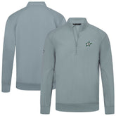 Dallas Stars Levelwear Upright Tri-Blend Quarter-Zip Pullover - Gray - NHL