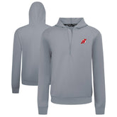 New Jersey Devils Levelwear Technic Quarter-Zip Pullover Hoodie - Gray - NHL