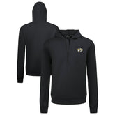 Nashville Predators Levelwear Technic Quarter-Zip Pullover Hoodie - Black - NHL