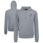 Winnipeg Jets Levelwear Technic Quarter-Zip Pullover Hoodie - Gray - NHL