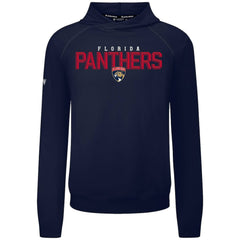 Florida Panthers Levelwear Mandate Carve Tri-Blend Pullover Hoodie - Navy - NHL