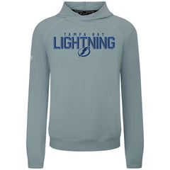Tampa Bay Lightning Levelwear Mandate Carve Tri-Blend Pullover Hoodie - Gray - NHL