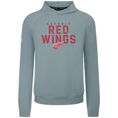 Detroit Red Wings Levelwear Mandate Carve Tri-Blend Pullover Hoodie - Gray - NHL