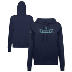 Seattle Kraken Levelwear Women's Adorn Journey Pullover Hoodie - Navy - NHL