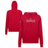 New Jersey Devils Levelwear Women's Adorn Journey Pullover Hoodie - Red - NHL