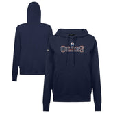Edmonton Oilers Levelwear Women's Adorn Journey Pullover Hoodie - Navy - NHL