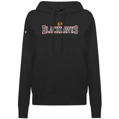 Chicago Blackhawks Levelwear Women's Adorn Journey Pullover Hoodie - Black - NHL