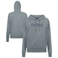 Edmonton Oilers Levelwear Women's Adorn Journey Pullover Hoodie - Gray - NHL