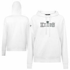 Los Angeles Kings Levelwear Women's Adorn Journey Pullover Hoodie - White - NHL