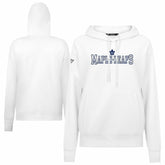 Toronto Maple Leafs Levelwear Women's Adorn Journey Pullover Hoodie - White - NHL