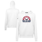 Washington Capitals Levelwear Women's Adorn Banner Arch Pullover Hoodie - White - NHL