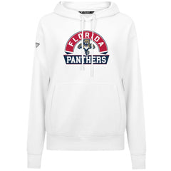 Florida Panthers Levelwear Women's Adorn Banner Arch Pullover Hoodie - White - NHL