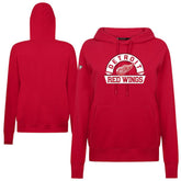 Detroit Red Wings Levelwear Women's Adorn Banner Arch Pullover Hoodie - Red - NHL