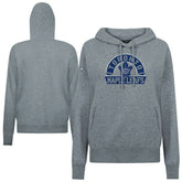 Toronto Maple Leafs Levelwear Women's Adorn Banner Arch Pullover Hoodie - Gray - NHL