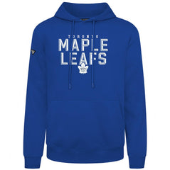Toronto Maple Leafs Levelwear Podium Carve Pullover Hoodie - Royal - NHL