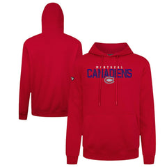 Montreal Canadiens Levelwear Podium Carve Pullover Hoodie - Red - NHL